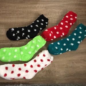 fuzzy socks